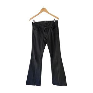 J. Brand  Flare Jeans Black Size‎ 28 Lovestory Style 72201 Jett